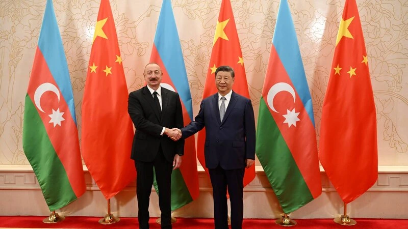 Prezident İlham Əliyev Çin liderini təbrik edib
