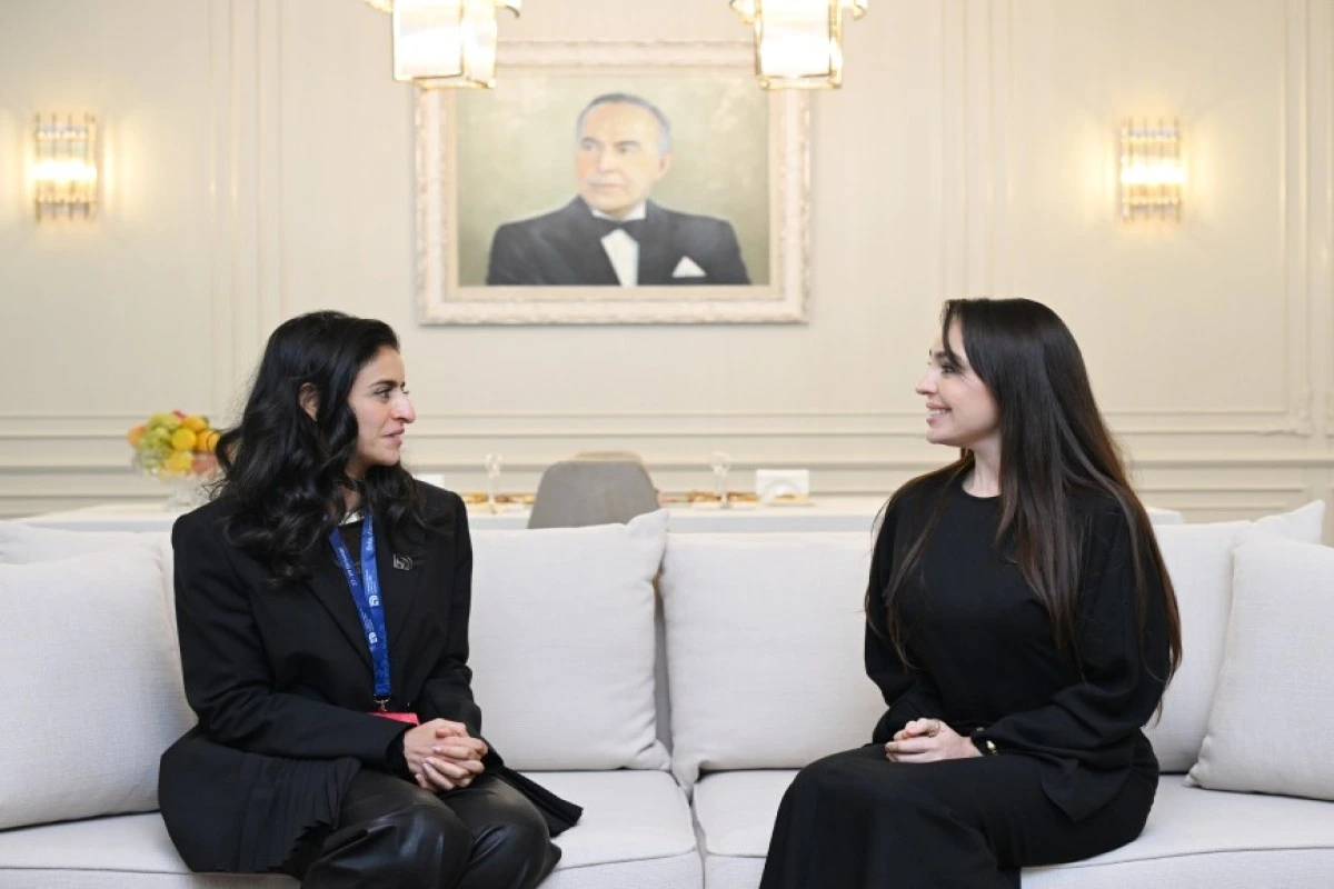Leyla Əliyeva Dünya Turizm Təşkilatının Baş katibi ilə görüşüb