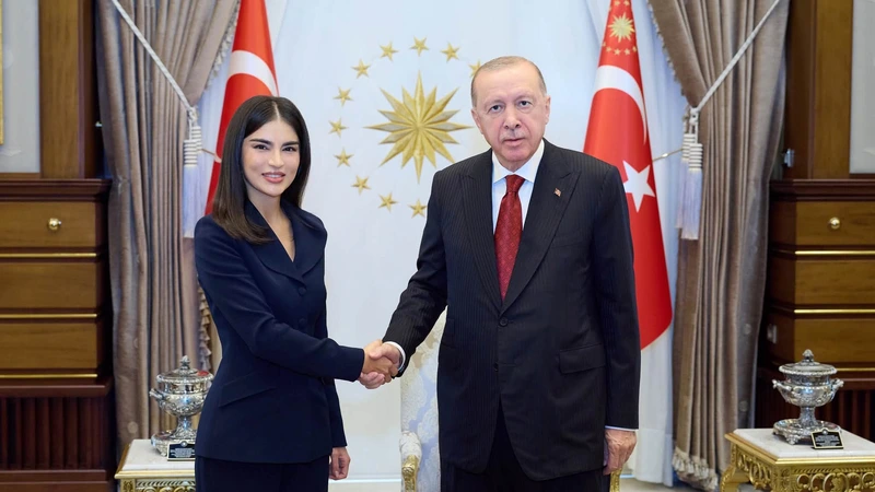 Səidə Mirziyoyeva Ərdoğanla görüşdü