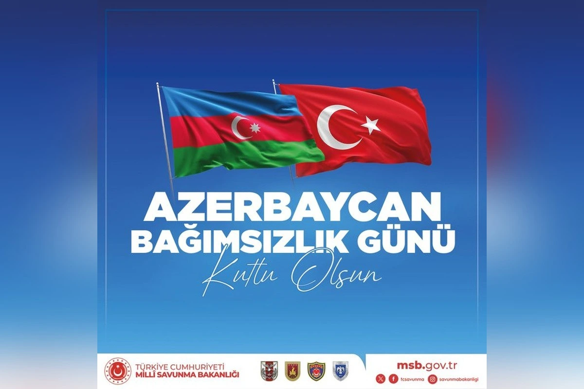 Türkiyə MN Azərbaycanı Müstəqilliyin Bərpası Günü münasibətilə təbrik edib