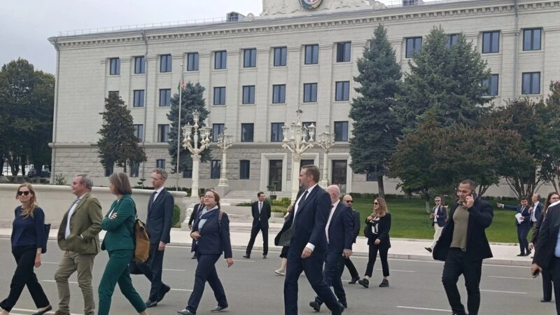 Avropa İttifaqı Şurasının COEST İşçi Qrupunun nümayəndələri Xankəndidə olublar - FOTO