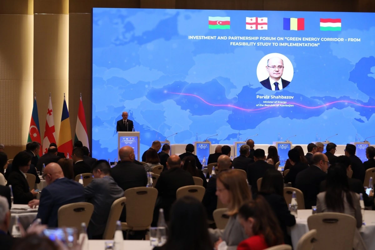 Bakıda Yaşıl Enerji Dəhlizinə həsr olunmuş ilk beynəlxalq forum keçirilir
