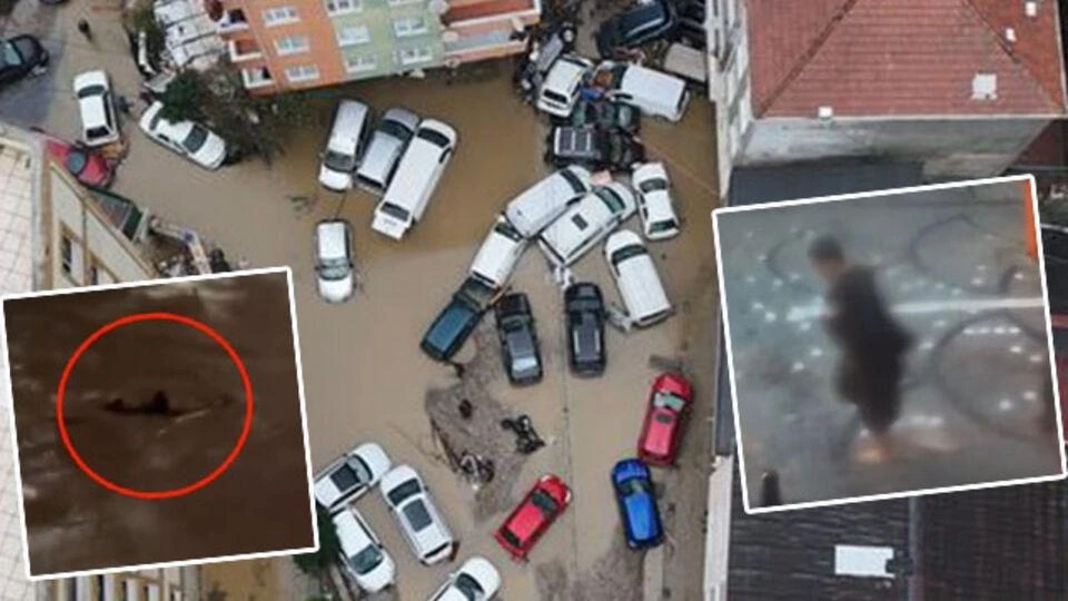 İstanbulda son 41 ilin ən güclü yağışı: Ölənlər var, küçələri sel basdı - FOTOLAR