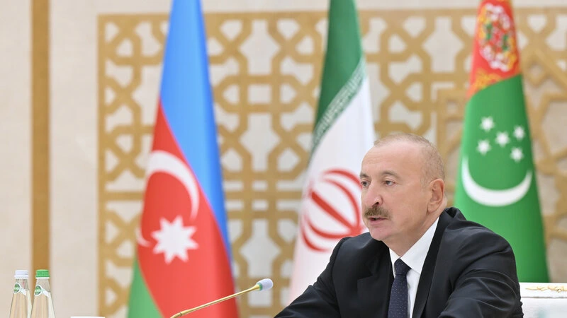 Prezident: Mövcud tendensiya davam edərsə, Xəzərin dayazlaşmasının fəlakətli nəticələri ola bilər