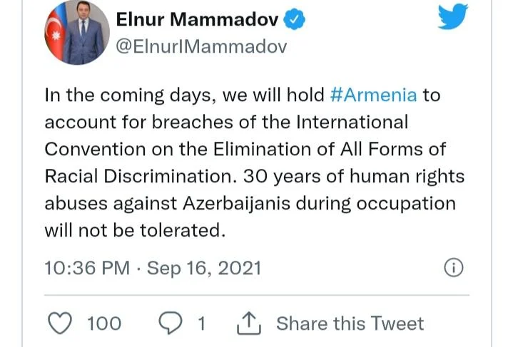 Azərbaycan XİN: “Ermənistanı məsuliyyətə cəlb edəcəyik” - FOTO