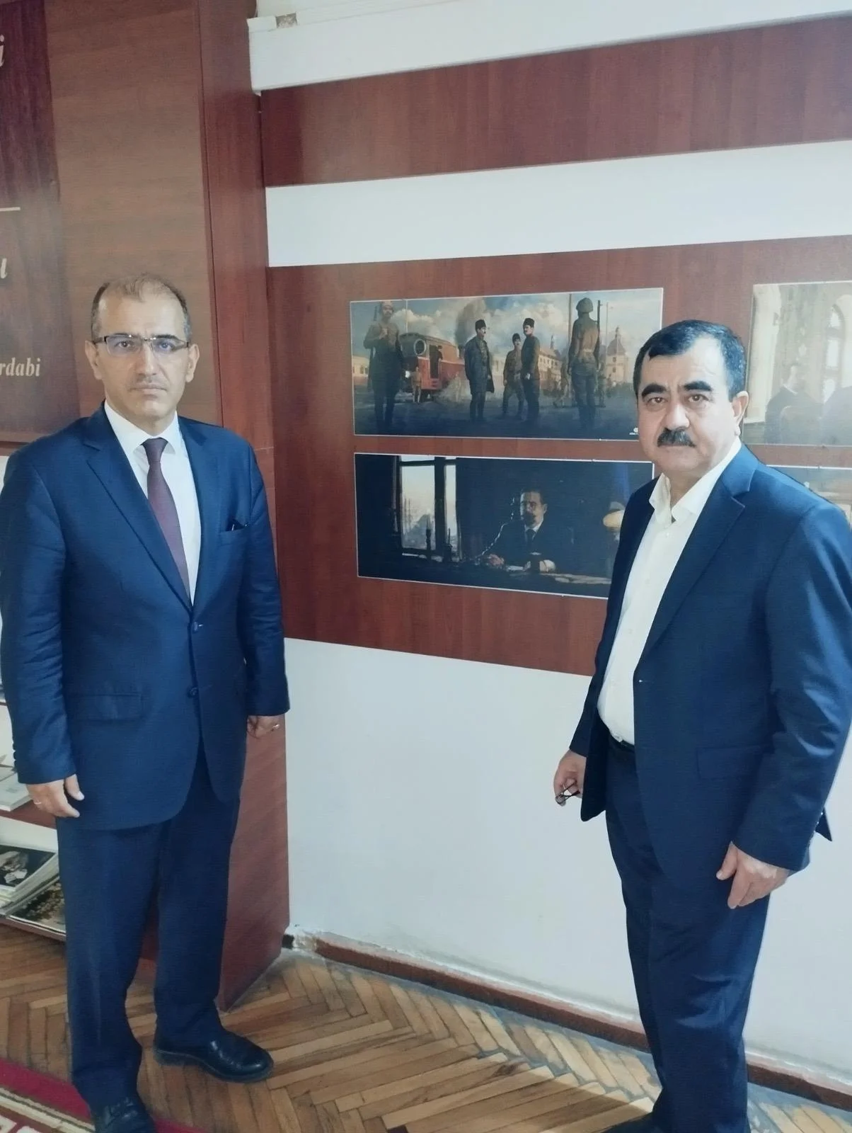 Türkiyə səfirliyinin mətbuat müşaviri "Şərq"i ziyarət edib - FOTO