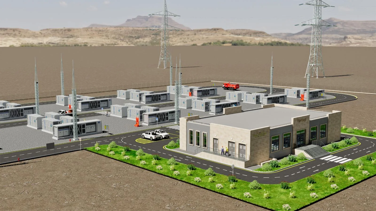 Azərbaycanda regionun ən iri Batareya Saxlanc Sistemləri qurulur - FOTO