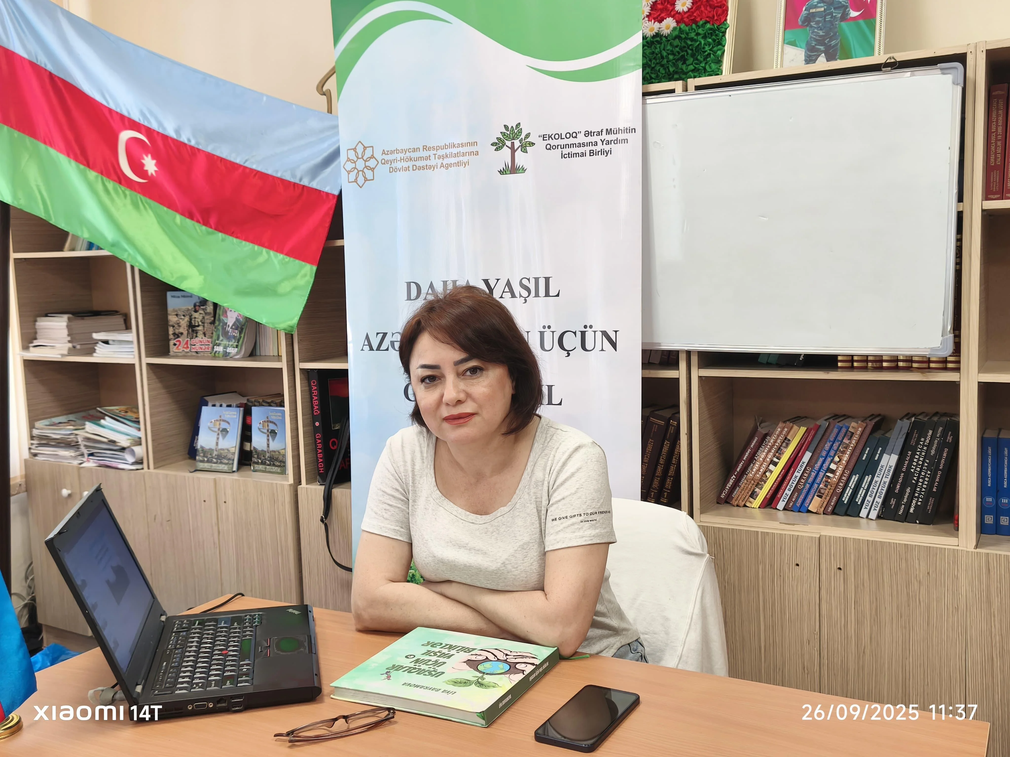 Şagirdlərə ekoloji problemlərin həlli istiqamətində görüləcək işlər barədə məlumat verilib -FOTO