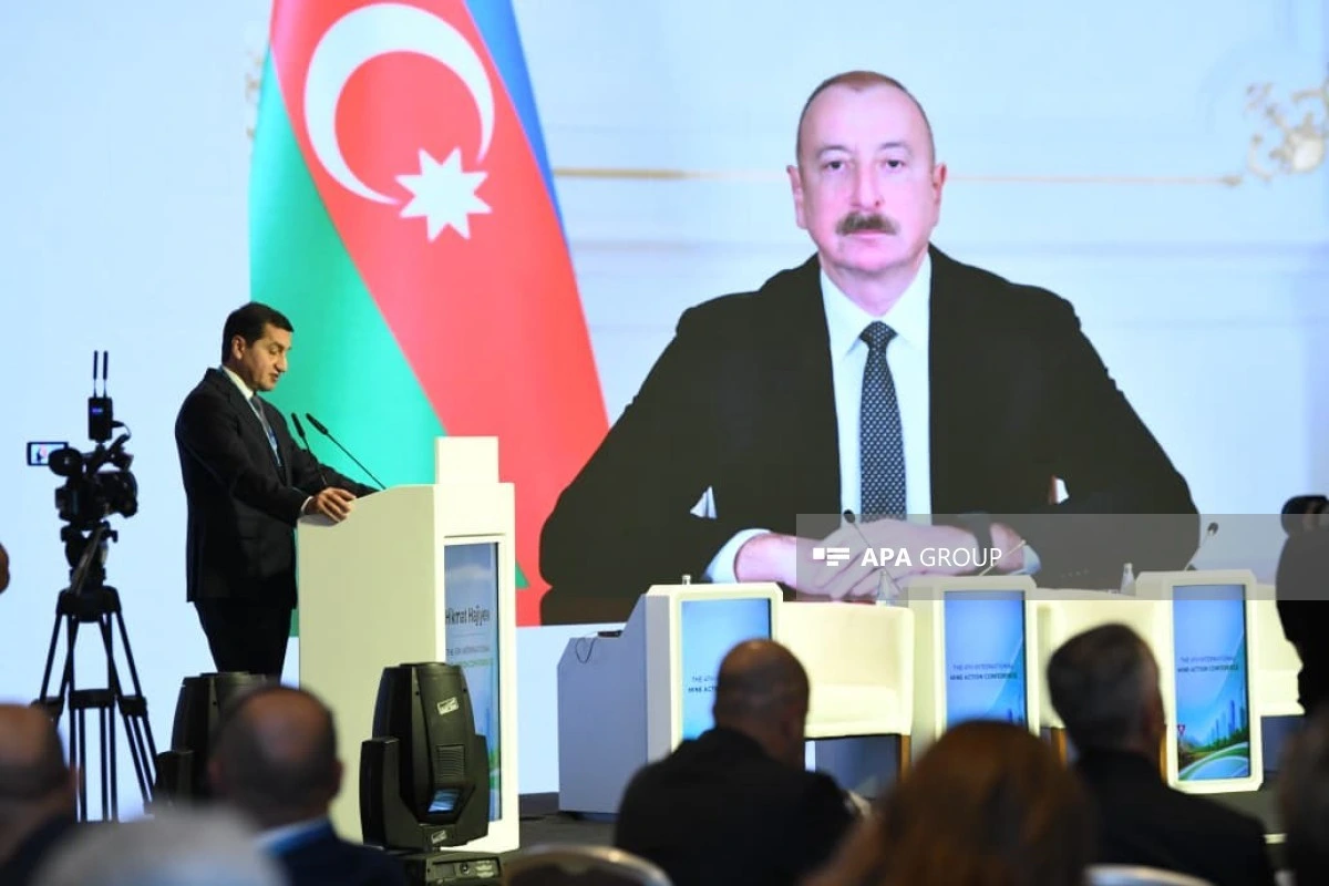 Prezident İlham Əliyev: Mina problemi daha güclü beynəlxalq həmrəylik tələb edir