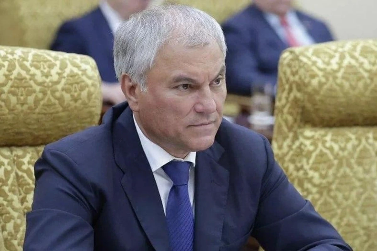 "Vahid Rusiya" Dumanın sədri vəzifəsinə Volodinin namizədliyini irəli sürüb