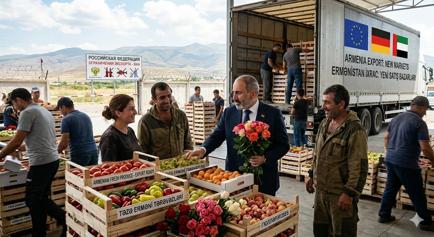 Ermənistanın məhsullarını Avropa bazarına çıxarması müvəqətidir - Natiq Cəfərli