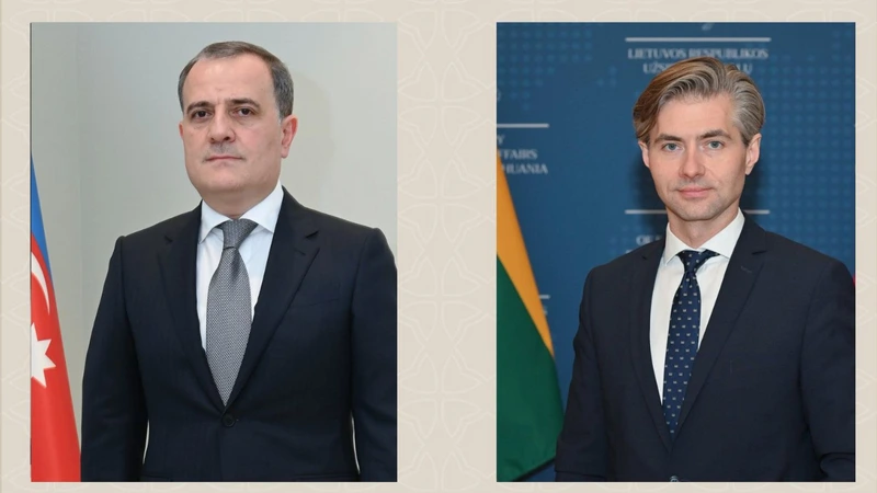 Azərbaycan və Litva XİN rəhbərləri regional təhlükəsizlik məsələlərini müzakirə ediblər