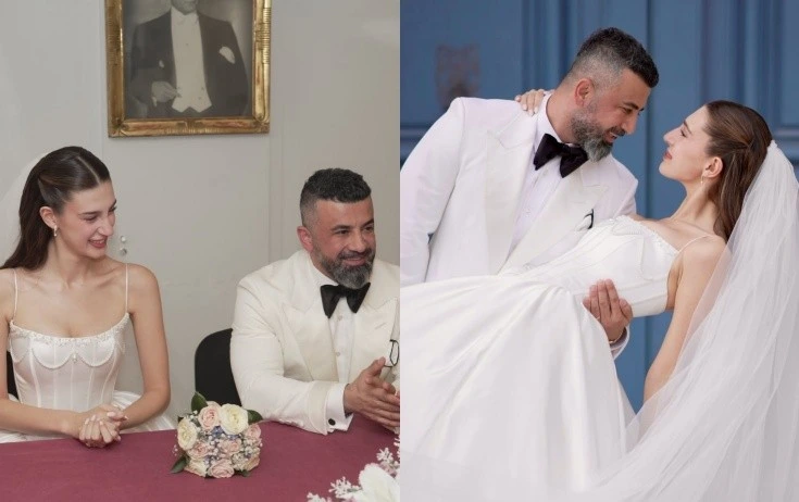 "Güller ve günahlar"ın aktrisası meneceri ilə ailə qurdu - Foto