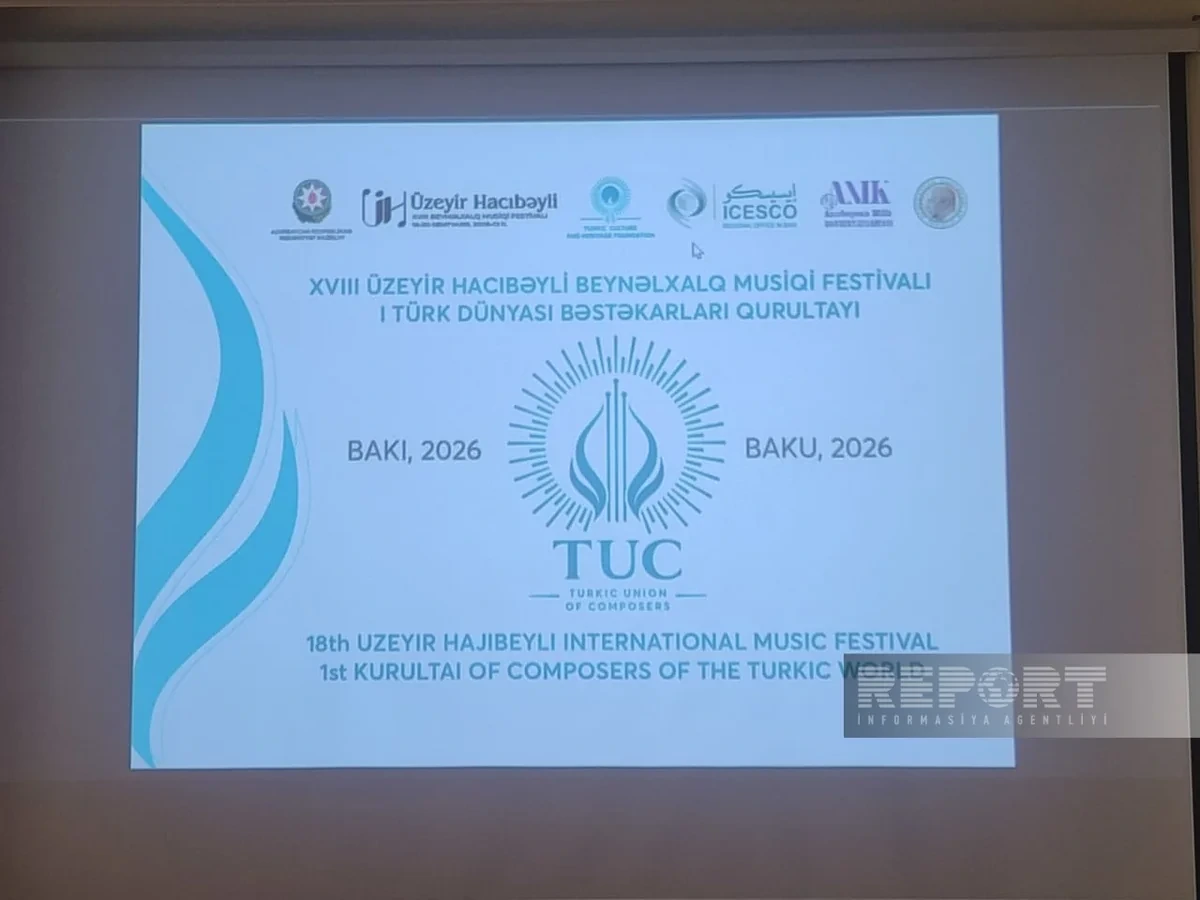 Bakıda I Türk Dünyası Bəstəkarlar İttifaqının Qurultayı keçirilir