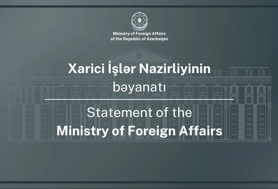 Azərbaycanın XİN 27 Sentyabr – Anım Günü ilə bağlı bəyanat yayıb