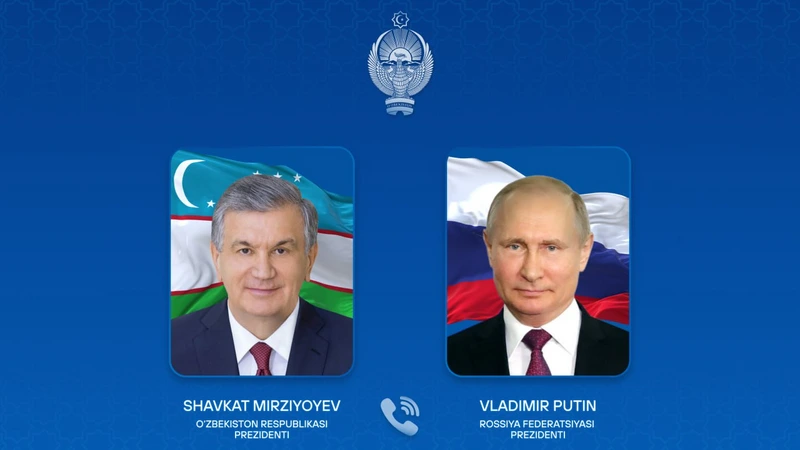 Özbəkistan Prezidenti Putinə zəng etdi