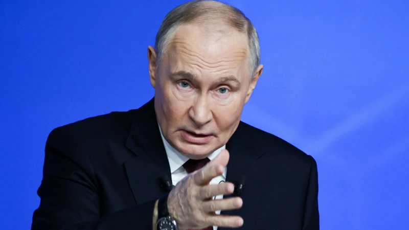 Putin: Ukraynada insanları küçə itləri kimi toplayıb zorla cəbhəyə göndərirlər
