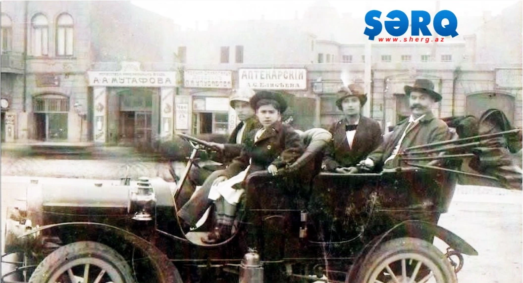 Bakıda avtomobil mədəniyyəti - İlk sürücülərdən biri...