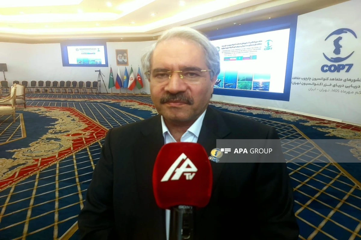 İran və Azərbaycan Xəzərin ekoloji problemlərini müzakirə edib