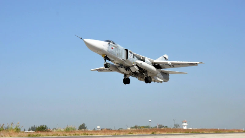 Rusiyanın Su-24 təyyarəsi məhv edildi