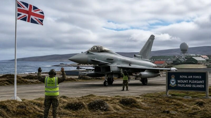 Britaniya mübahisəli adalara yeni qırıcılar göndərəcək