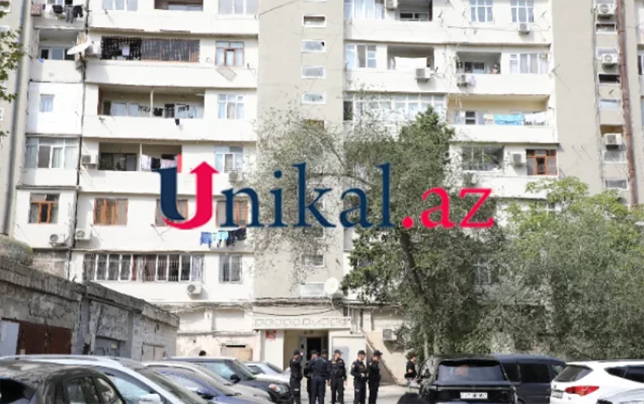 Bakıda oğlunu öldürən qadın özünü binadan atdı - FOTO