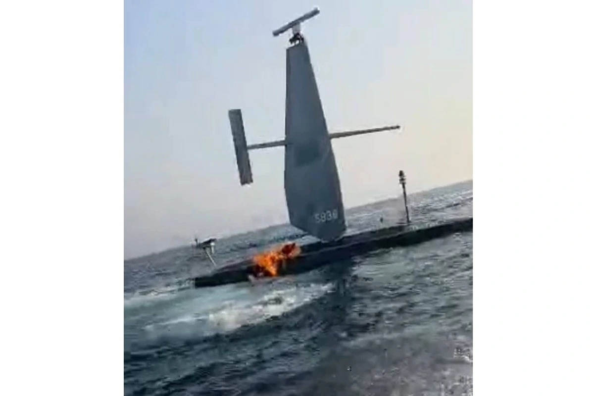 İran ABŞ ordusuna aid pilotsuz sualtı qayığı vurub