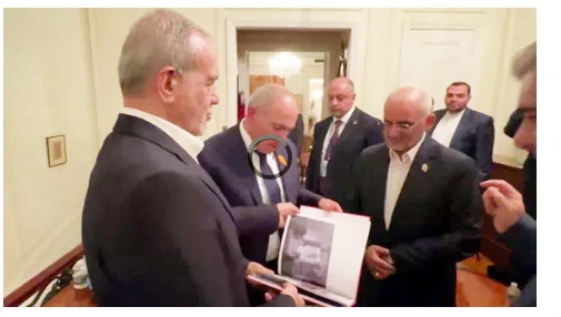 Pezeşkian Paşinyana Trampın İran xalqına göstərdiyi “yardım” haqqında kitab təqdim edib