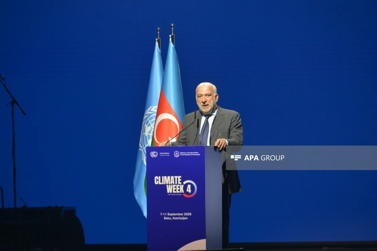 BMT rəsmisi Azərbaycana iqlim dəyişikliyi ilə mübarizədə gördüyü işlərə görə təşəkkür edib